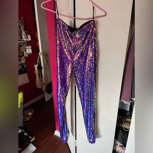 Sequin pants